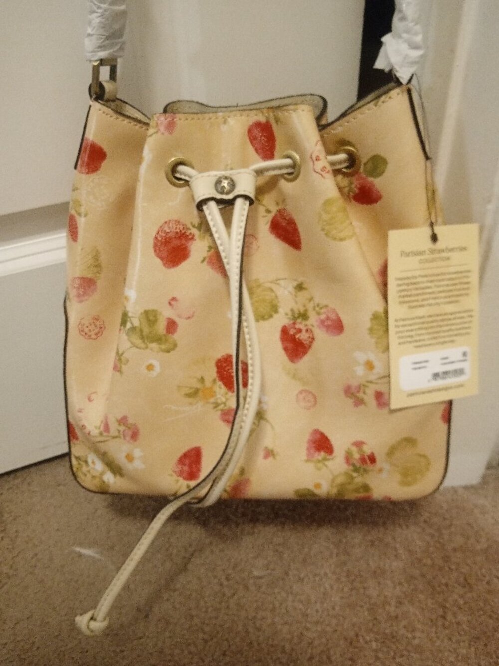 Patricia Nash Drawstring Crossbody NWT
